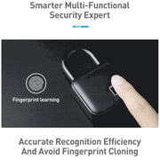 Fingerprint Padlock Bluetooth Waterproof Smart Lock