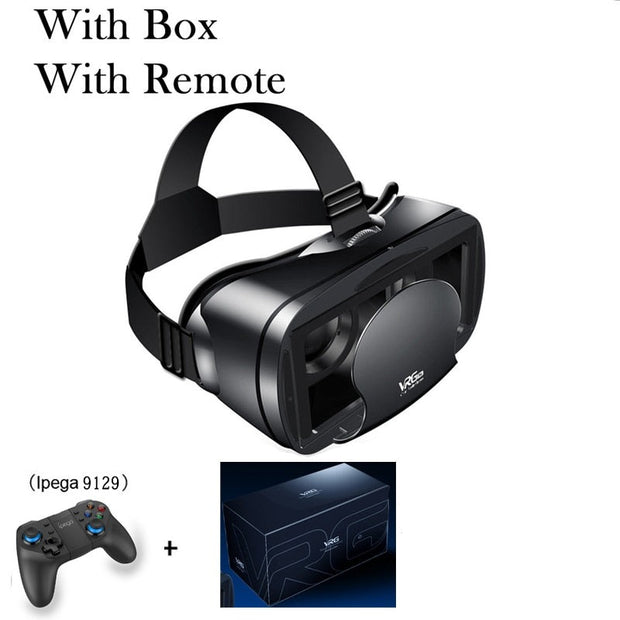 3D VR Headset Smart Glasses Helmet for Smart Cell Phone